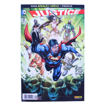 Justice League Nr. 41 (2014) | Amazo-Virus Finale | Panini | hoppla-stuff.de